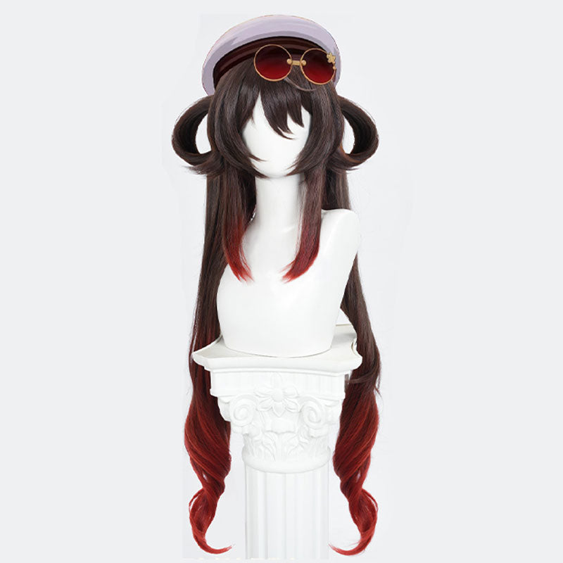 Genshin Impact Cherries Snow-Laden Hu Tao Cosplay Wig