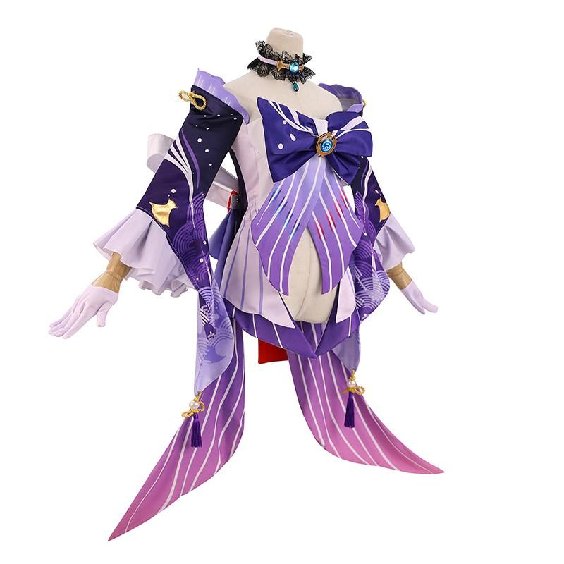 In Stock Genshin Impact Sannomiya Kokomi Cosplay Costume