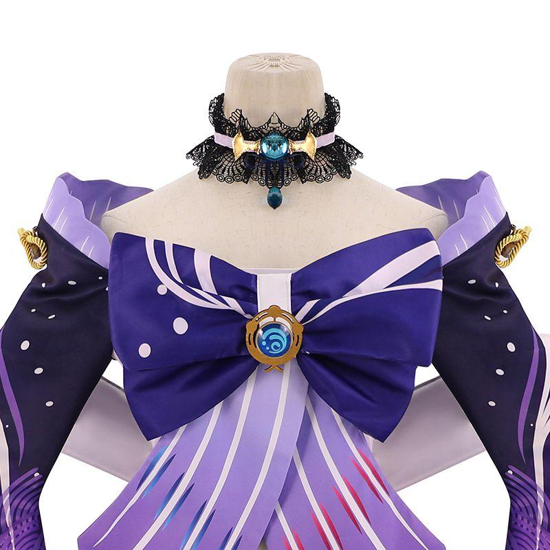 In Stock Genshin Impact Sannomiya Kokomi Cosplay Costume