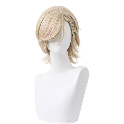 Genshin Impact Fontaine Lyney Cosplay Wigs Blonde Wigs