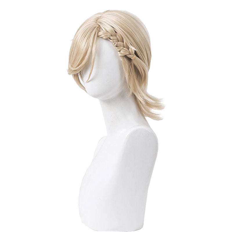 Genshin Impact Fontaine Lyney Cosplay Wigs Blonde Wigs