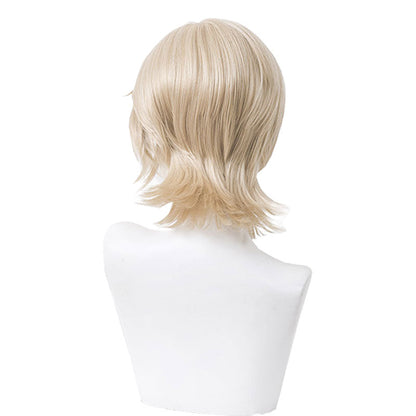 Genshin Impact Fontaine Lyney Cosplay Wigs Blonde Wigs