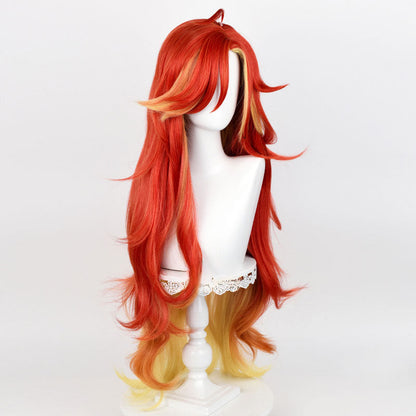 Genshin Impact Natlan Mavuika Cosplay Wig