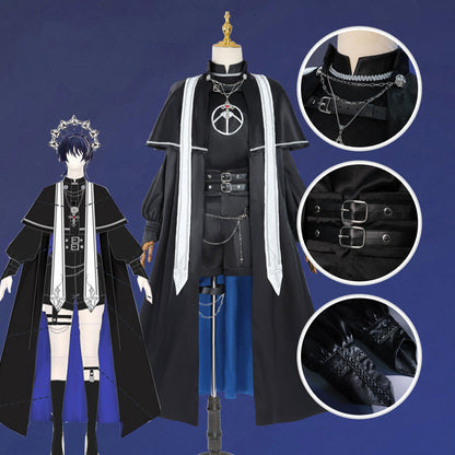 Genshin Impact Leader Scaramouche Fanart Cosplay Costume
