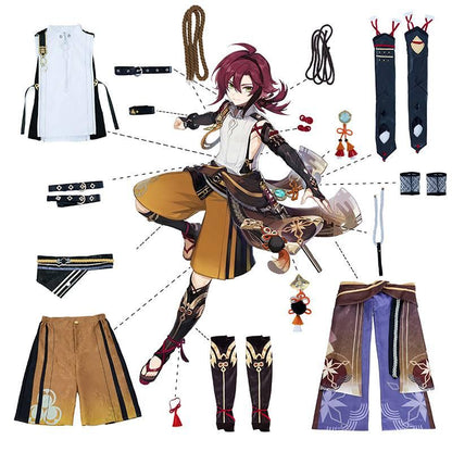 Last Batch Genshin Impact Shikanoin Heizou Cosplay Costume