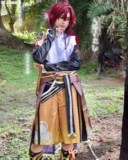 Last Batch Genshin Impact Shikanoin Heizou Cosplay Costume