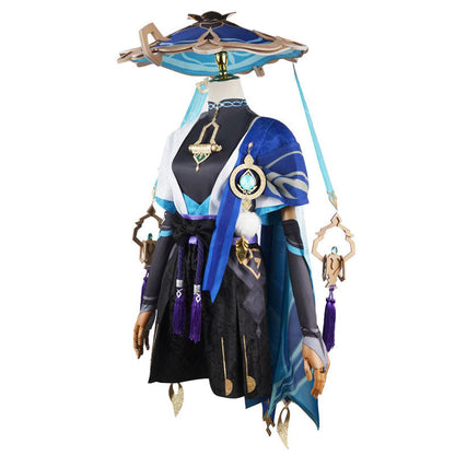 Genshin Impact Wanderer Cosplay Costume Scaramouche Wanderer Genshin Cosplay Costume