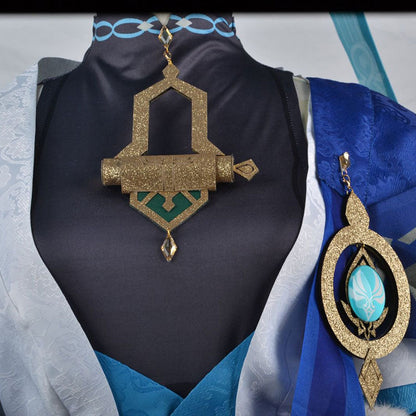 Genshin Impact Wanderer Cosplay Costume Scaramouche Wanderer Genshin Cosplay Costume