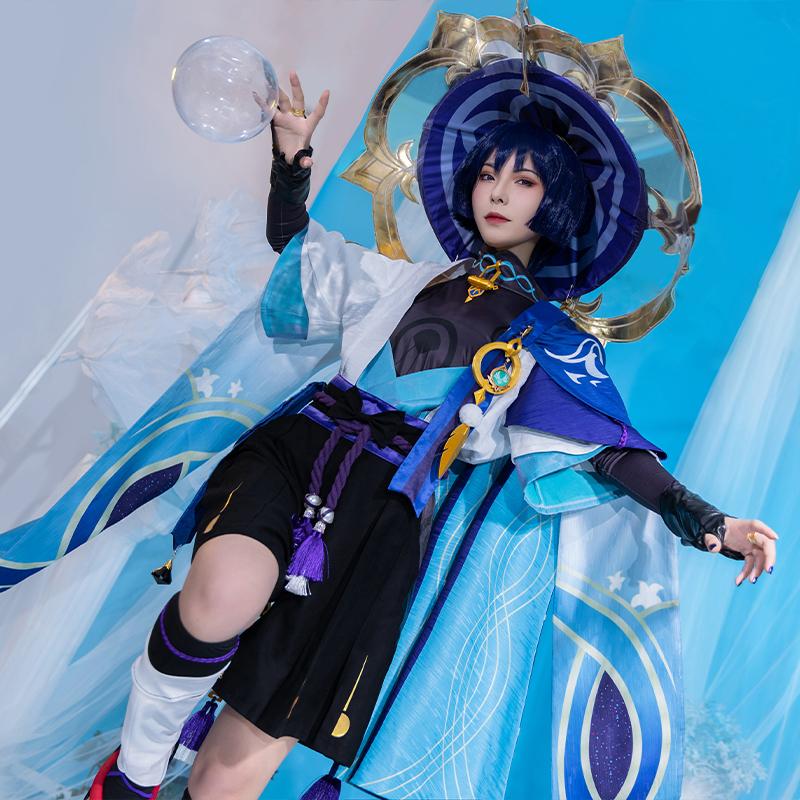 Genshin Impact Wanderer Scaramouche Cosplay Wigs