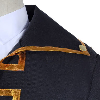 Gintama Toushirou Hijikata/Sougo Okita  Uniform Black Cosplay Costumes