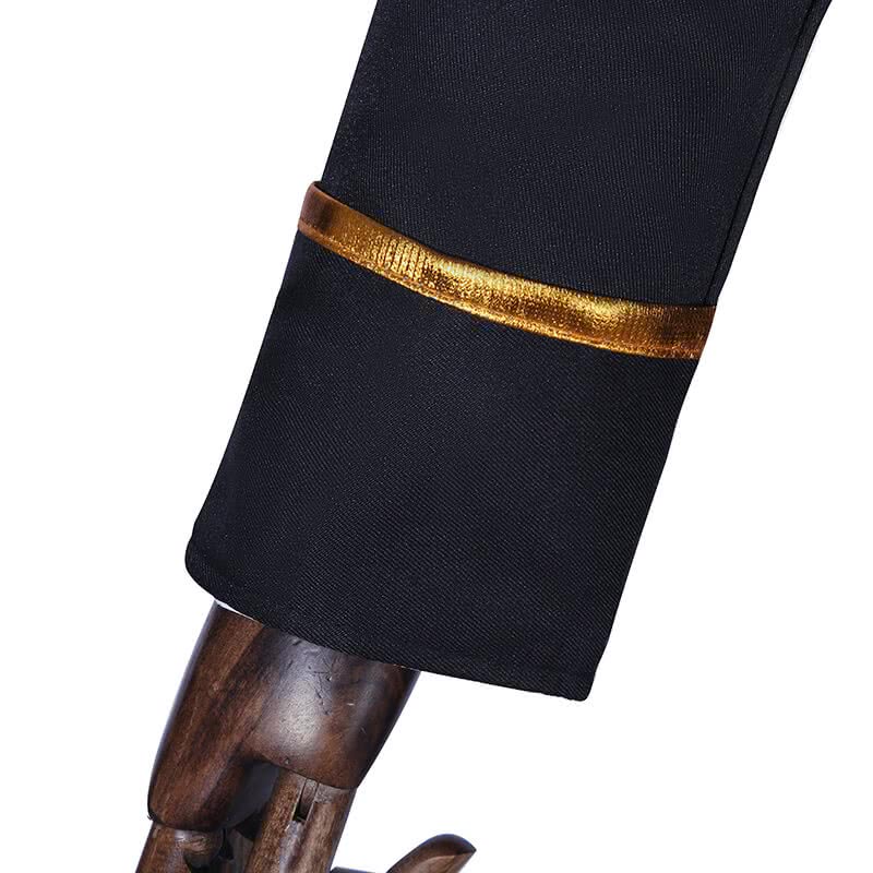 Gintama Toushirou Hijikata/Sougo Okita  Uniform Black Cosplay Costumes