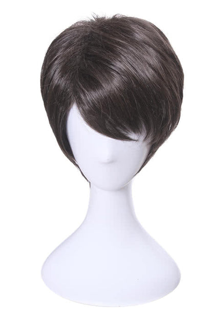 Glory Mr.Ye Short Brown Synthetic Man Anime Cosplay Wigs