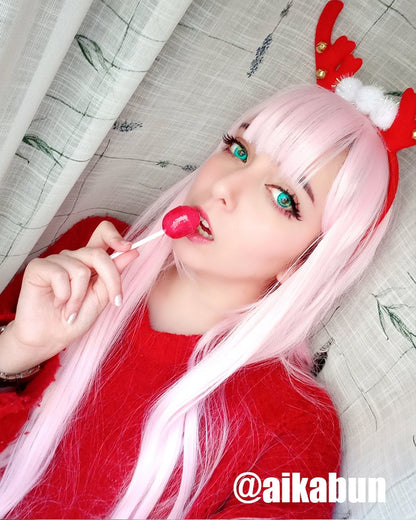 Happy Sugar Life Matsuzaka Sat¨­ Long Pink Cosplay Wigs