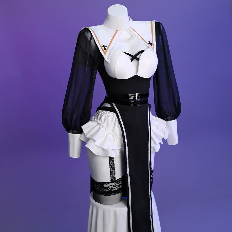 Halloween Nun Dress Sexy Cosplay Costume