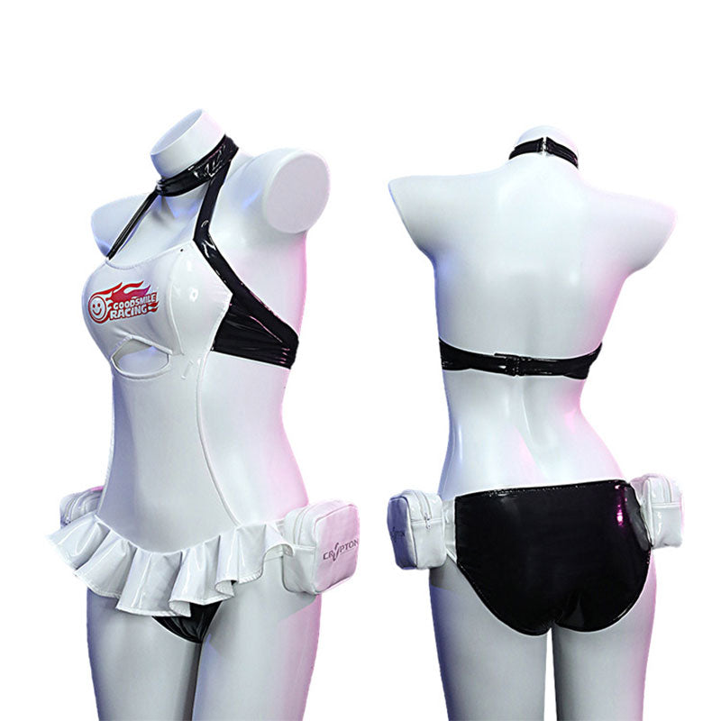 Virtual Idol 2022 Racing Swimsuit Cosplay Sexy Halloween Costumes