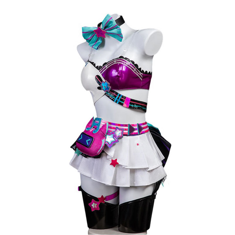 Virtual Idol Mush Dash Miku Cosplay Costume