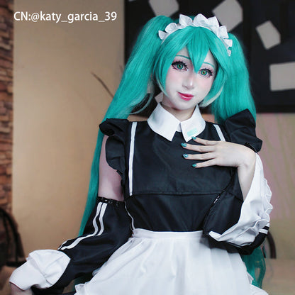 Virtual Idol Sporty Maid Cosplay Costume