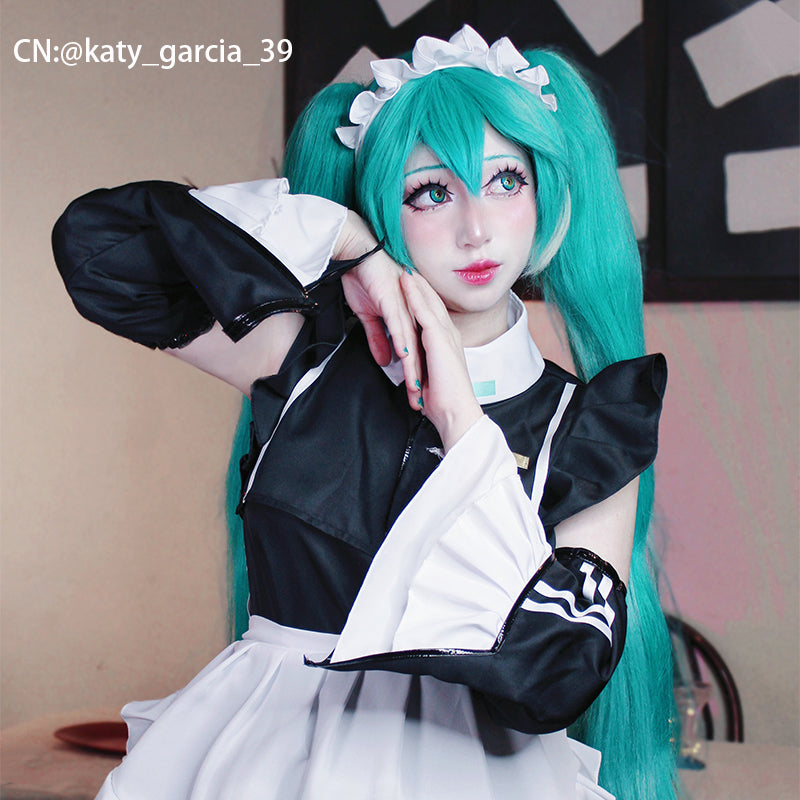 Virtual Idol Sporty Maid Cosplay Costume