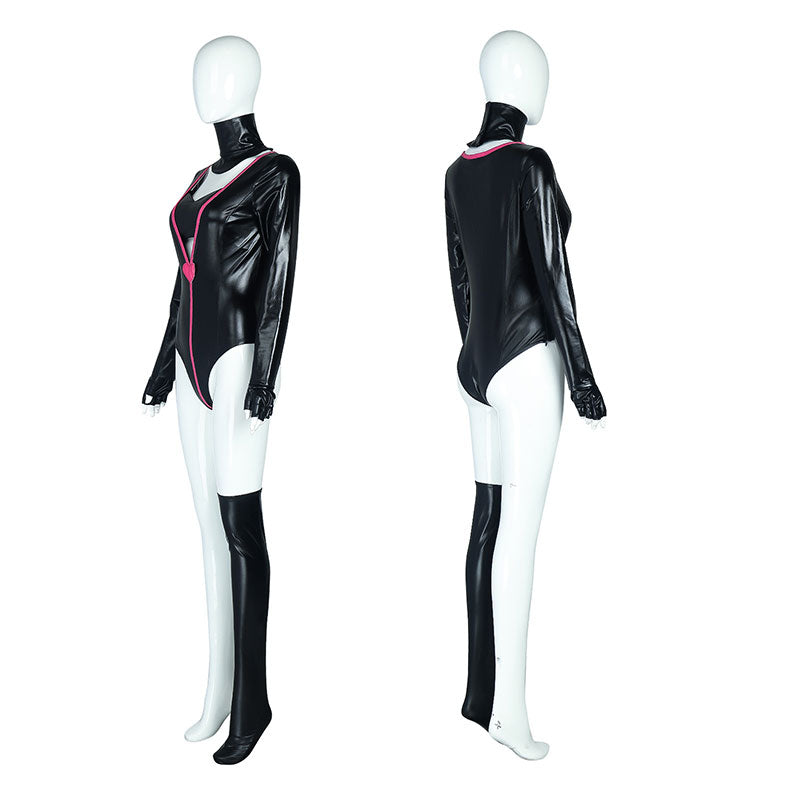 Hazbin Hotel Angel Dust Black Outfit Cosplay Costume