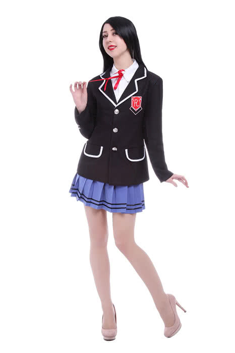 Date A Live Tokisaki Kurumi School Uniform Cosplay Costumes