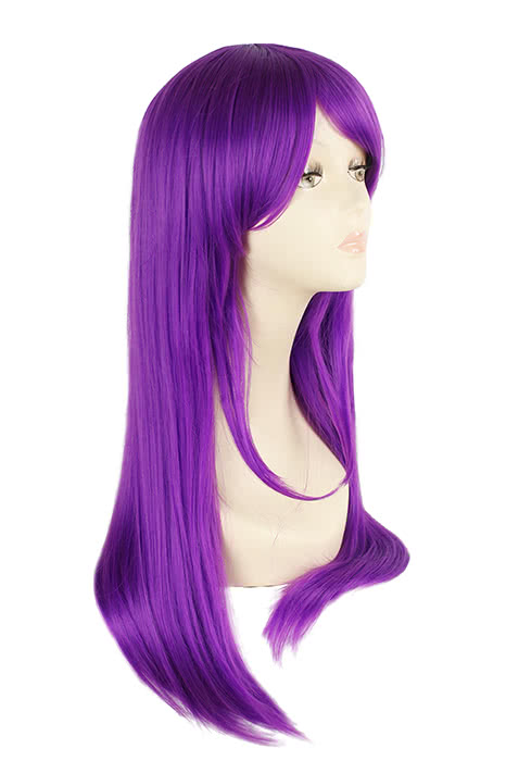 60cm Purple Straight Kuroko No Basuke Murasakibara Atsushi Cosplay Wig