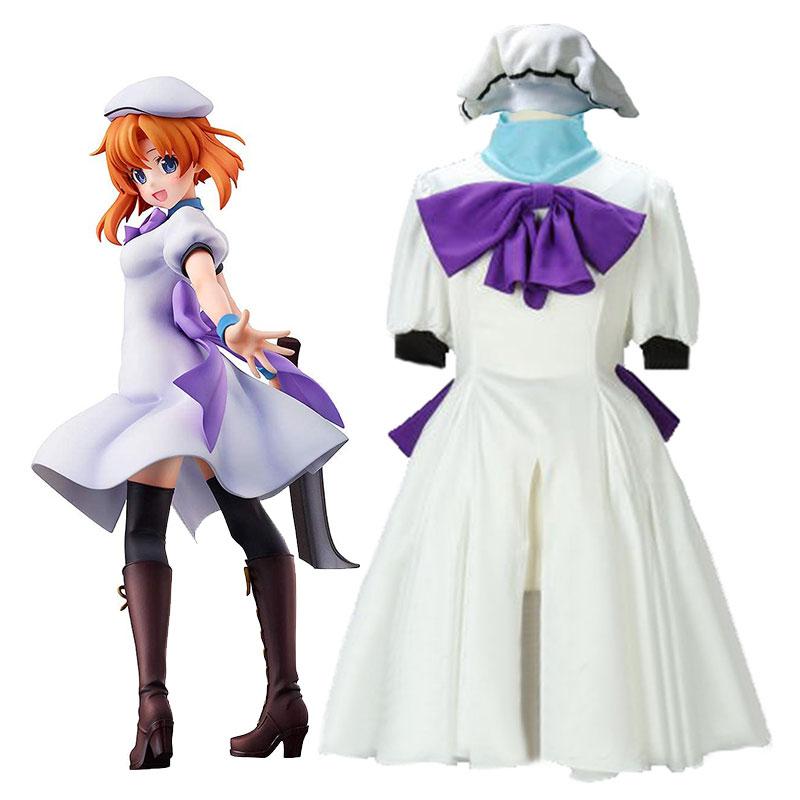 Higurashi: When They Cry ¨C Gou Ryuuguu Rena Casual Uniform Cosplay Costume