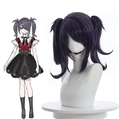 NEEDY GIRL OVERDOSE Ame-chan Black Cosplay Wigs