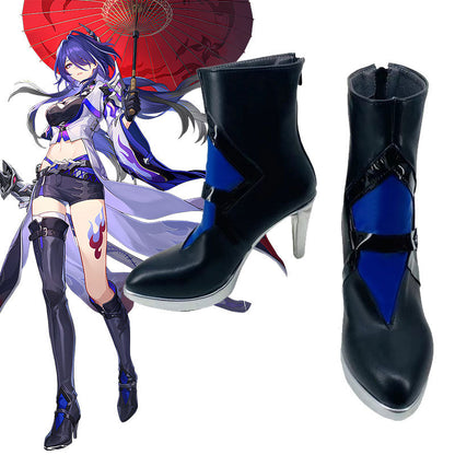 Honkai:Star Rail Acheron Cosplay Shoes