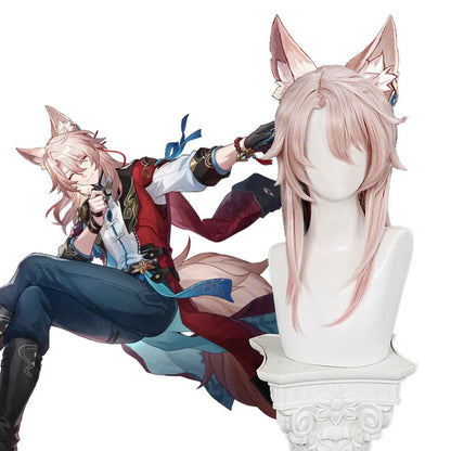 Honkai:Star Rail Jiao Qiu Cosplay Wig