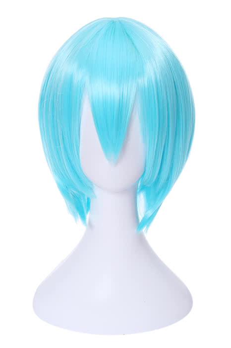 Kill La Kill Houka Inumuta Anime Men Short Blue Cosplay Wigs