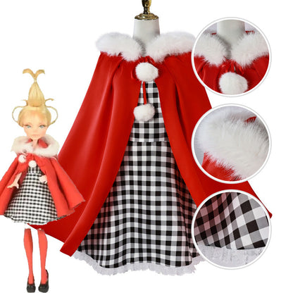 How the Grinch Stole Christmas Cindy Cosplay Costume