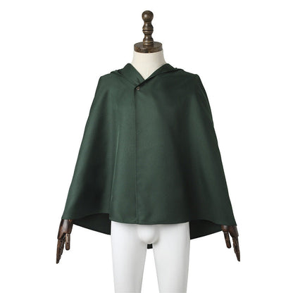 Attack on Titan Levi Ackerman Survey Corps Uniform Set Cosplay Costumes