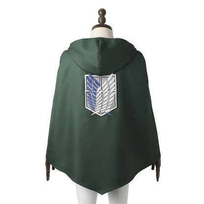 Attack on Titan Levi Ackerman Survey Corps Uniform Set Cosplay Costumes