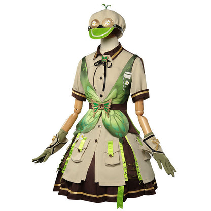 Infinity Nikki Emerald Fluttering Cosplay Costume
