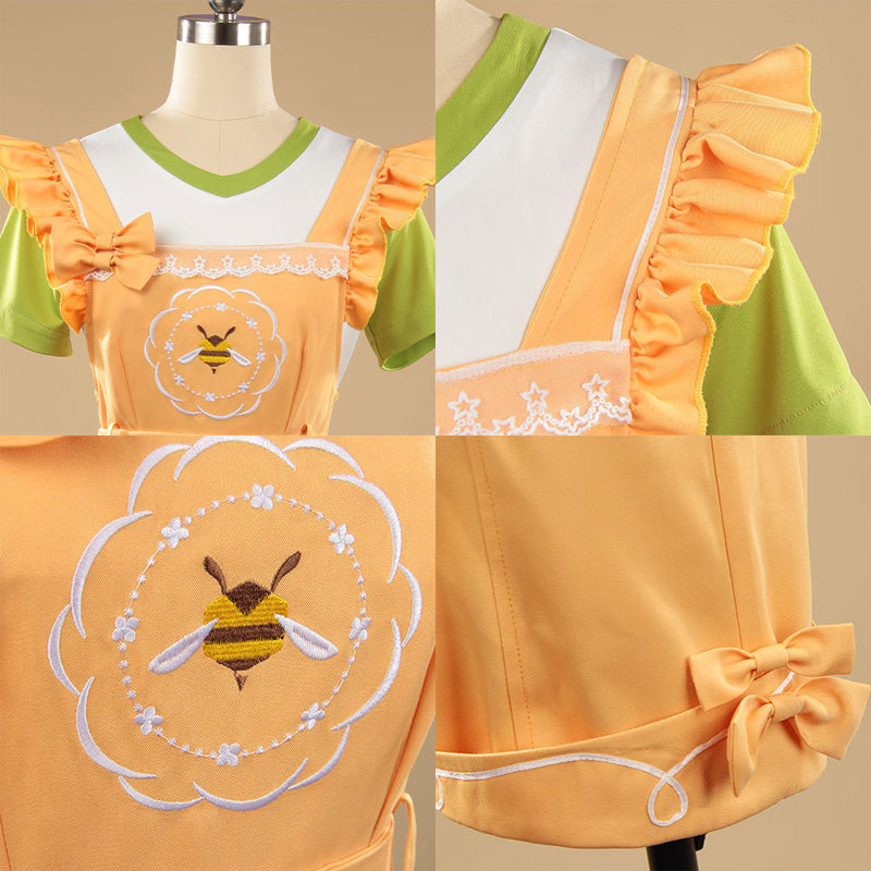 Infinity Nikki T-shirt Suspender Pants Cosplay Costume