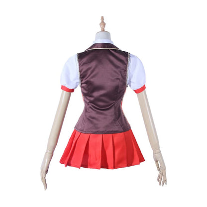 Back Street Girls Uniform Suit Red Skirt Tie Dress Cosplay Costume