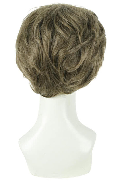 30CM Terror In Resonance Twelve Smoke Brown Wavy Cosplay Wig