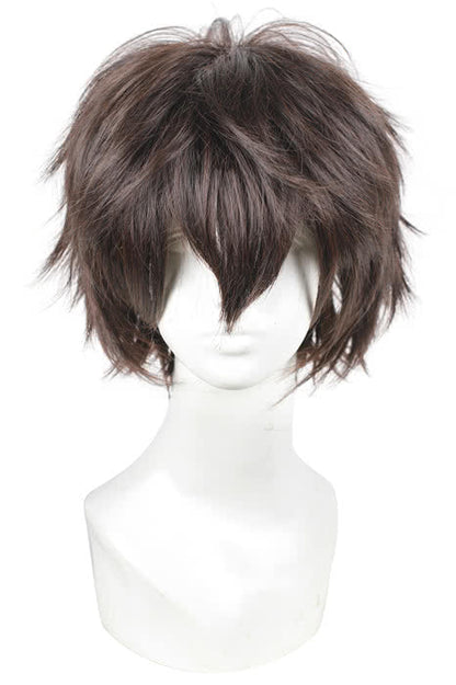 30CM Short Reddish Brown General Utility Party Cosplay Wig