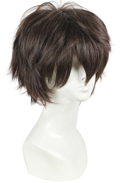 30CM Short Reddish Brown General Utility Party Cosplay Wig