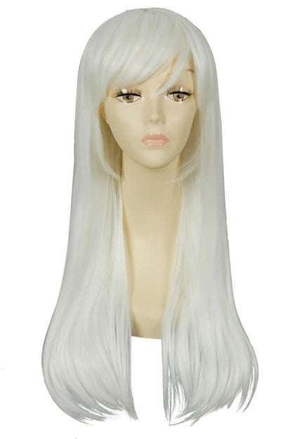 60CM Long Straight White Kantai Collection Shimakaze Cosplay Wig
