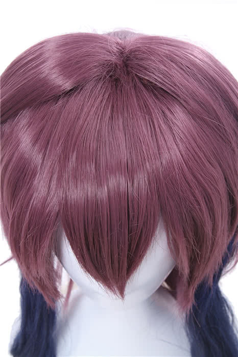 K Project Mishakuji Yukari Anime Cosplay Wigs Medium Curly Hair Wigs