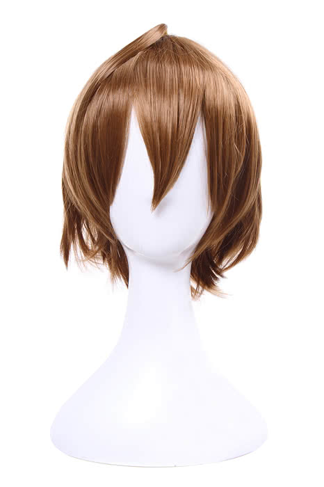 Durarara!! Orihara Kururi Short Brown Anime Cosplay Wigs