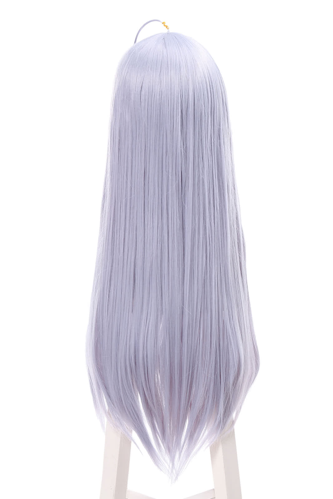 Akashic Records Of Bastard Magic Instructor Sistine Fibel Mixed Silver Long Straight Anime Cosplay Wigs