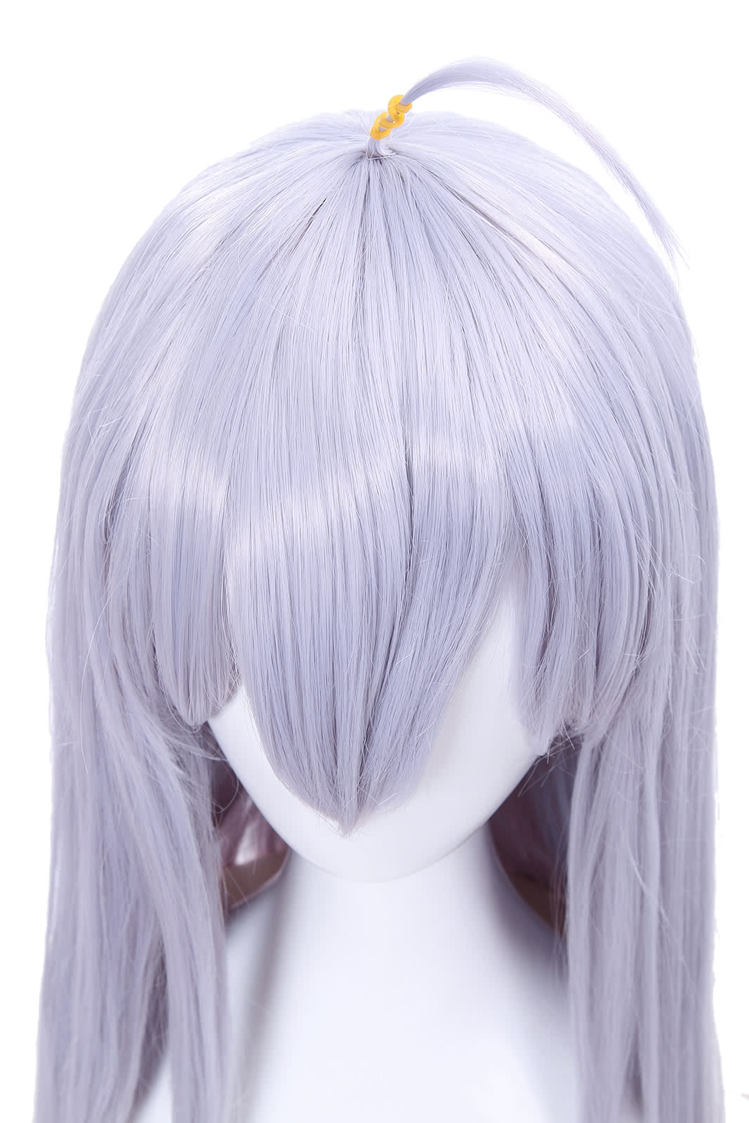 Akashic Records Of Bastard Magic Instructor Sistine Fibel Mixed Silver Long Straight Anime Cosplay Wigs