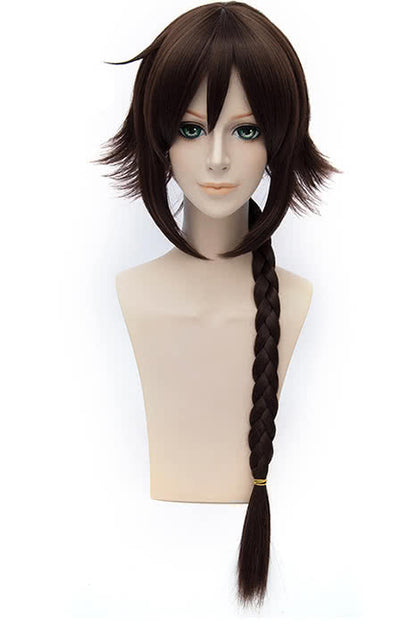 Kantai Collection Fleet Girls Shigure Long Brown Game Cospaly Wigs