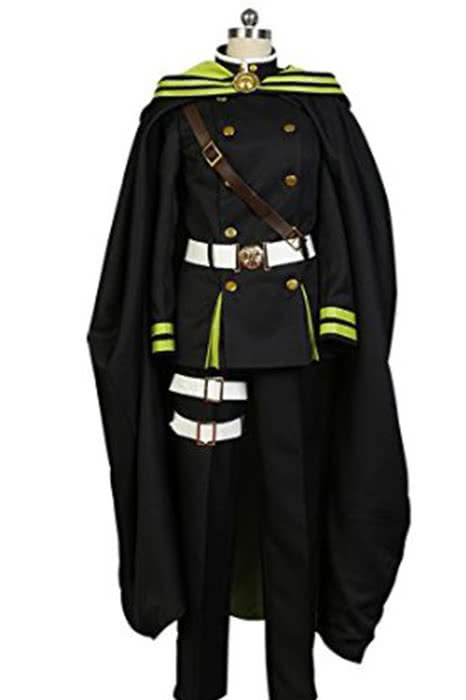 Seraph of the End Shiho Kimizuki Uniform Cosplay Costume
