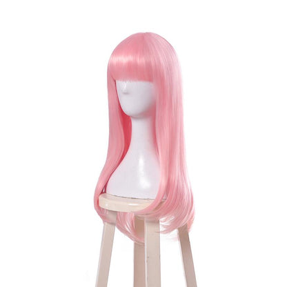 Kaguya-sama: Love is War Chika Fujiwara Pink Long Cospaly Wigs