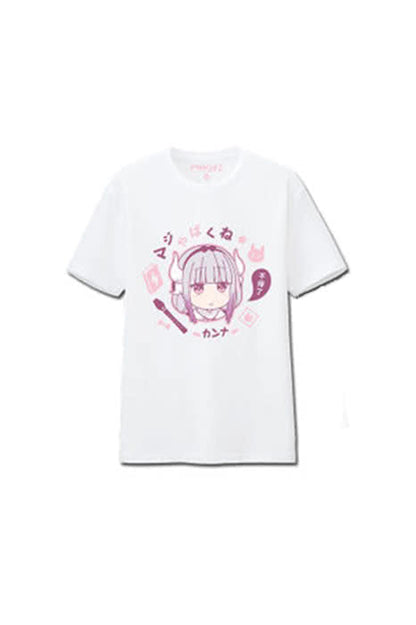 Miss Kobayashi's Dragon Maid Kanna Kobayashi T-shirt Anime Cosplay Costumes