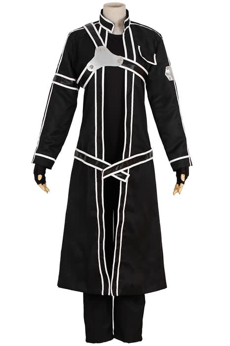 Sword Art Online Kirito Black Cosplay Costumes