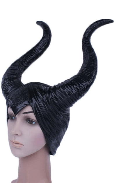 Maleficent Movie Cosplay Black Hat With Horns